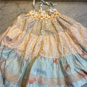 Matilda Jane Multicolor Tiered Casual Dress